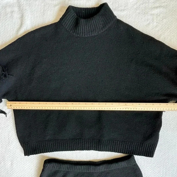 Happily Grey sweater skirt set black western cowgirl coastal cowgirl cozy fall - Picture 10 of 12